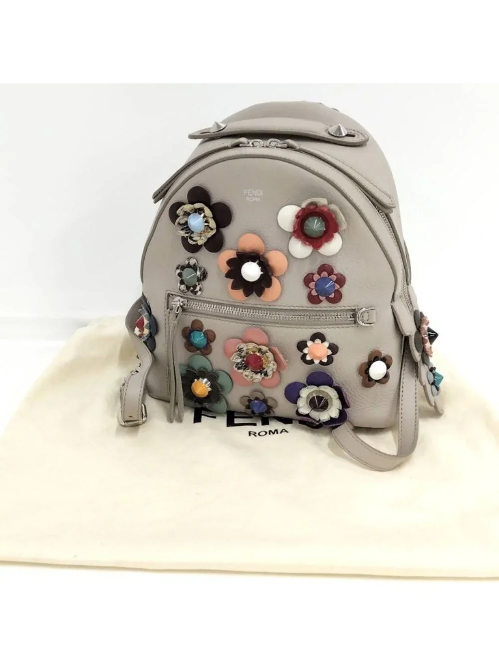 Fendi Backpack Gray